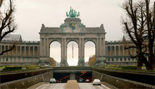 Arco del triunfo del Cinquantenaire, Bruselas
