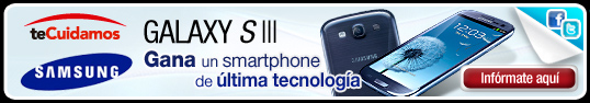 teCuidamos. SAMSUNG GALAXY SIII .Gana un smartphone de última tecnología