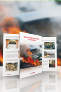 Investigación de incendios en vehículos